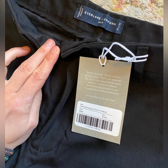 Everlane slim fit men’s chinos- 31x30 NWT - Picture 4 of 8